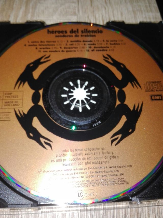 Cd heroes del silencio