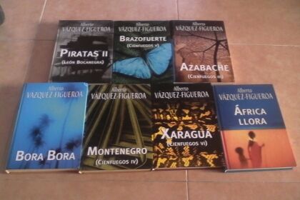 Lote de libros Alberto Vázquez figueroa