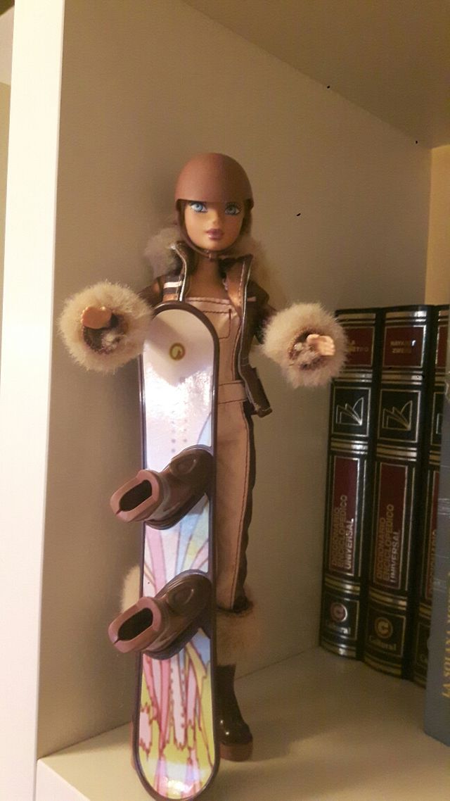 Muñeca  braz esquiadora