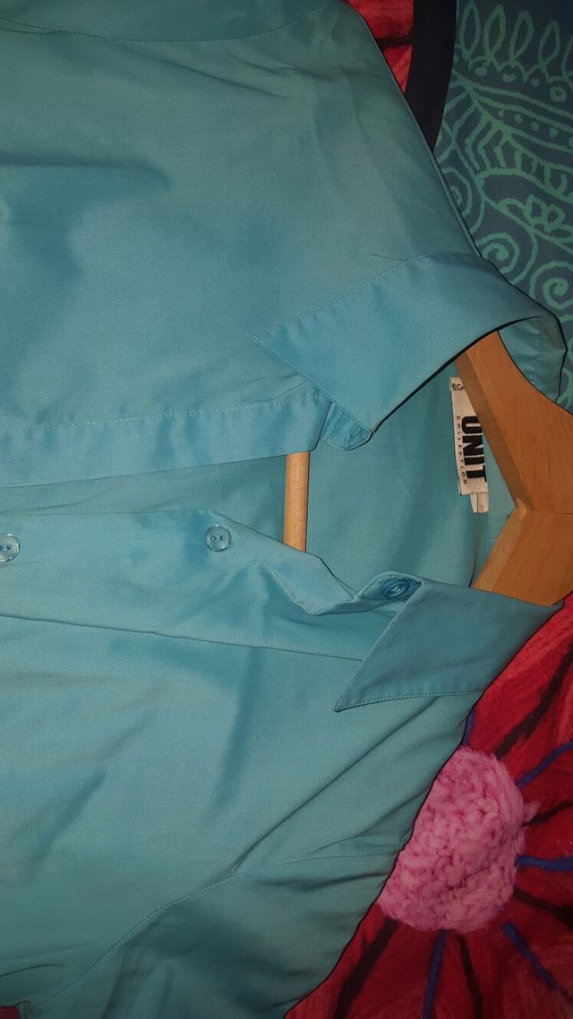 Camisa azul Unit de El Corte Ingles