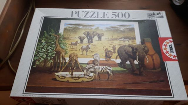 Puzle 500 piezas sin abrir