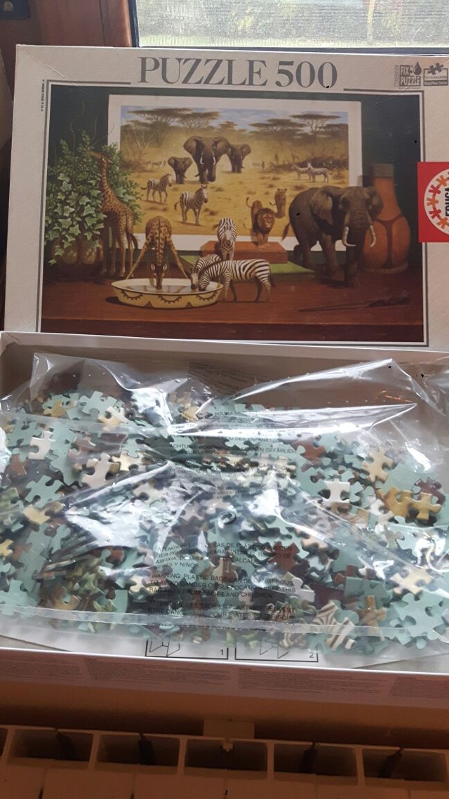 Puzle 500 piezas sin abrir
