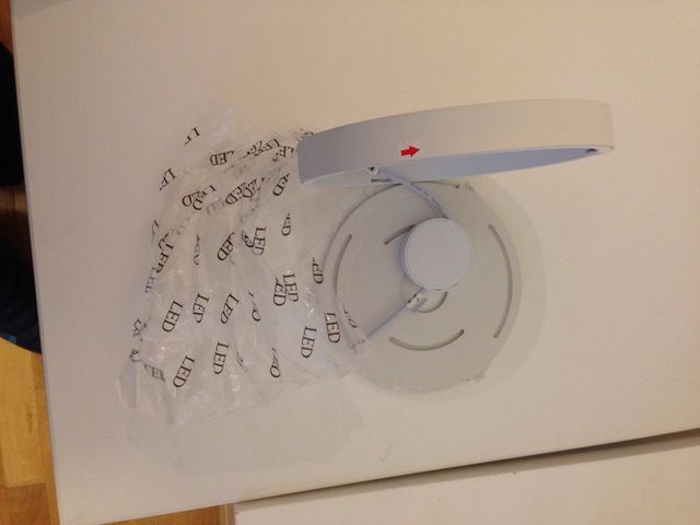 Lampara plafon leds nuevo