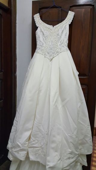 vestido de novia talla 40 de segunda mano en las palmas de gran