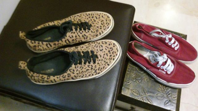 Zapatillas Pull&Bear leopardo T.36