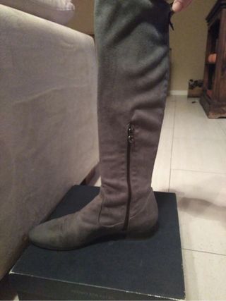 TIBET Bota alta de piel vegana elastica 27358 Pedro Miralles