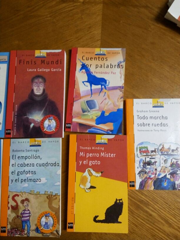 Libros barco de vapor