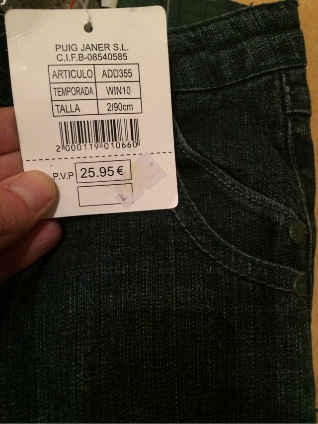 Pantalon NUEVO 2 años