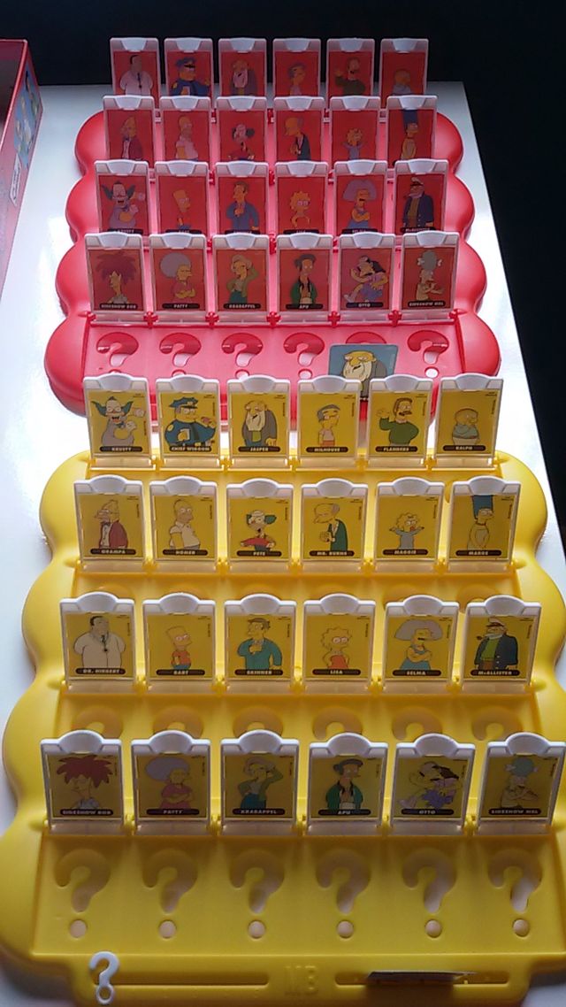 ¿Quién es Quién? Versión los Simpsons