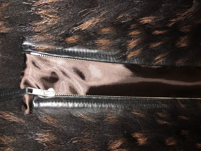 Chaqueta alta peletería