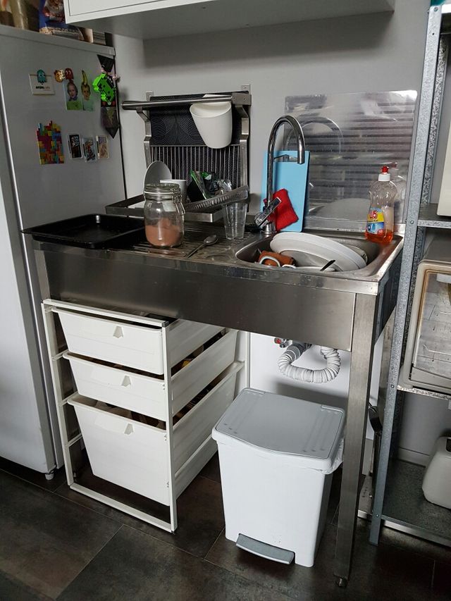 Cocina acero inoxidable de segunda mano por 180 € en Torrelodones en