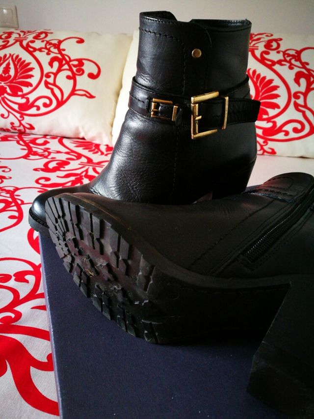 Botin de piel número 37