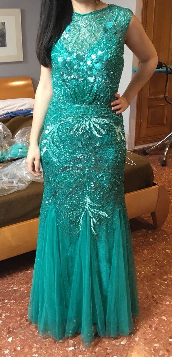 Vestido Sirena Rosa Clará