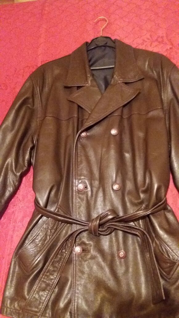 Chaqueta piel hombre