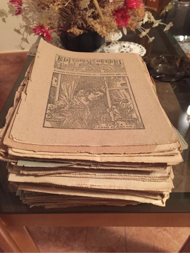 Novelas Rosa Maria por Mario D'Ascona