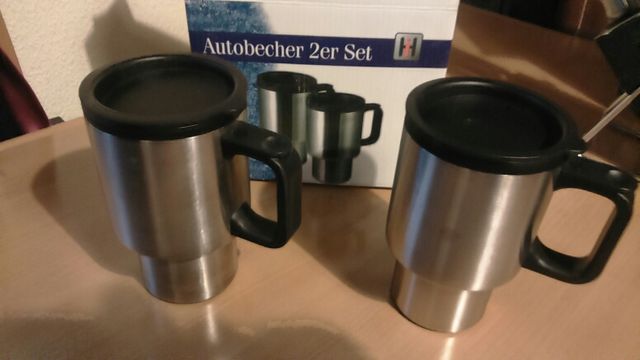 Tazas termicas inox con tapa