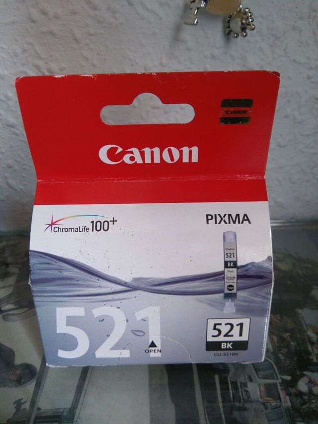 Cartucho de tinta 521 BK Canon