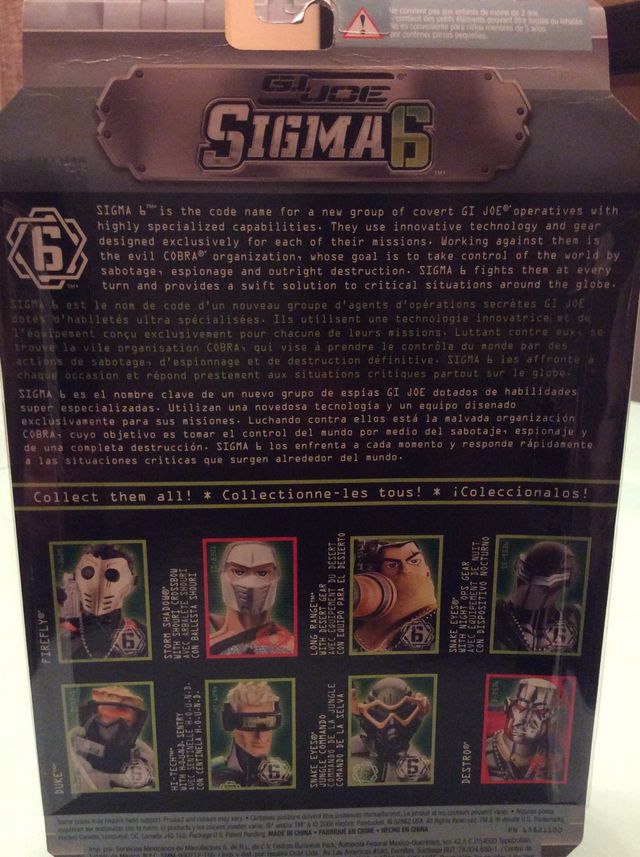 Geyperman, Madelman, GI JOE