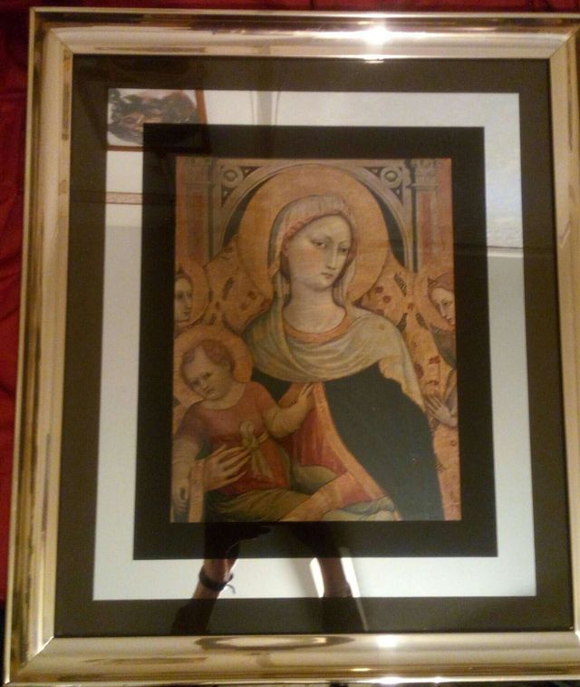 Cuadro Virgen María Renacimiento