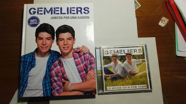 Disco y libro Gemeliers