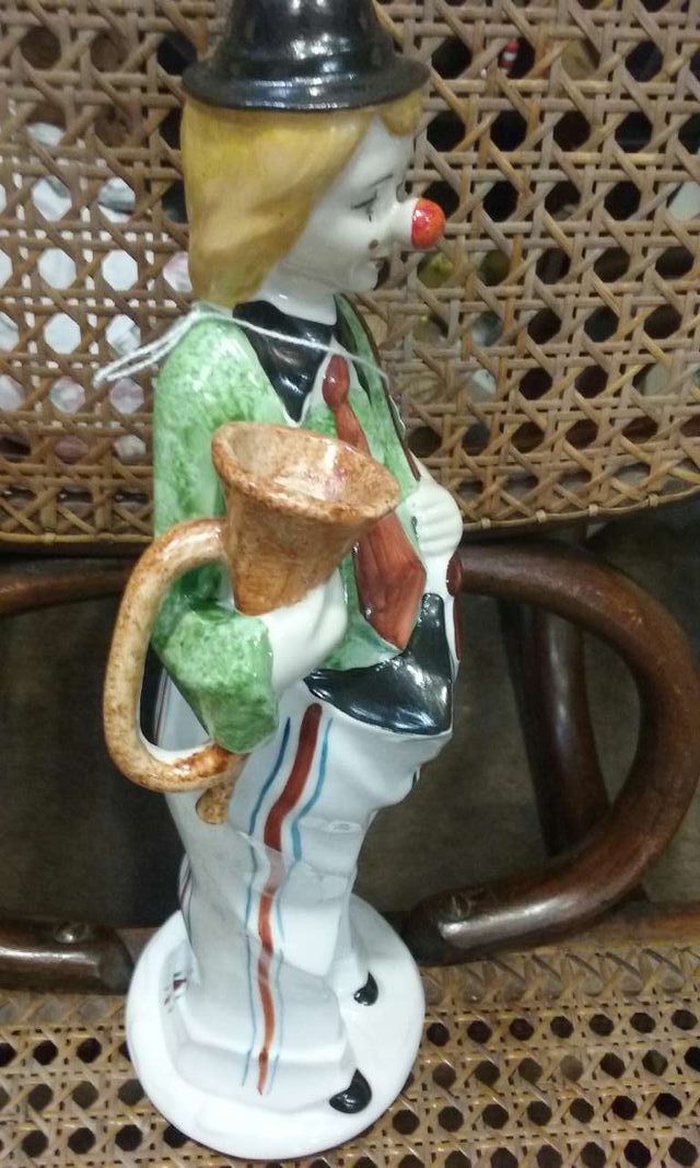 Figura payaso porcelana