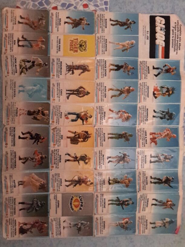 Albun de clicles gi joe