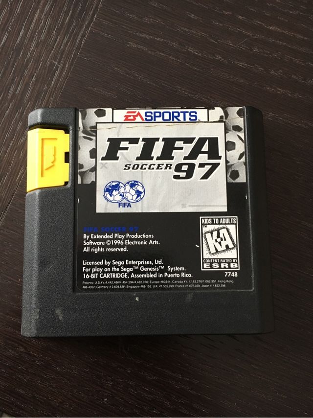 Juego Mega Drive Fifa 97