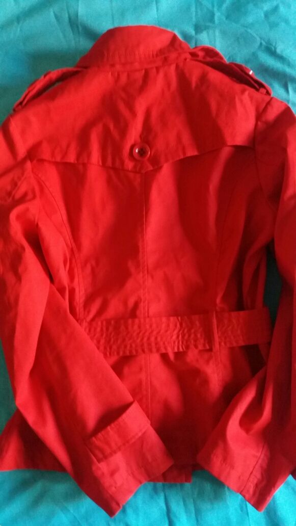 Chaqueta de mujer roja