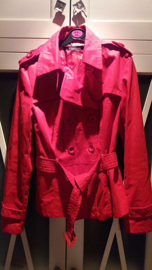 Chaqueta de mujer roja