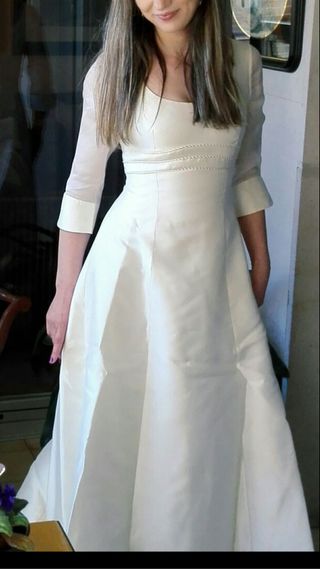 vestido de novia de segunda mano en pamplona en wallapop