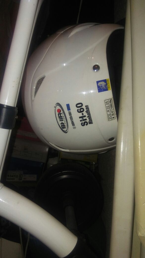 Casco jet shiro manhatan s-60..talla m