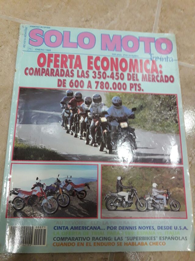Solo Moto Treinta.