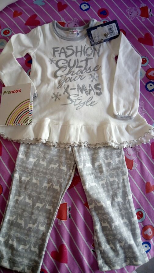 Conjunto niña Navidad Nuevo