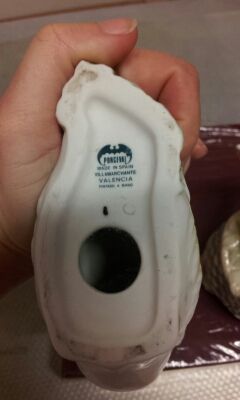 2 figuras Porcelana  PORCEVAL(Made in Spain)