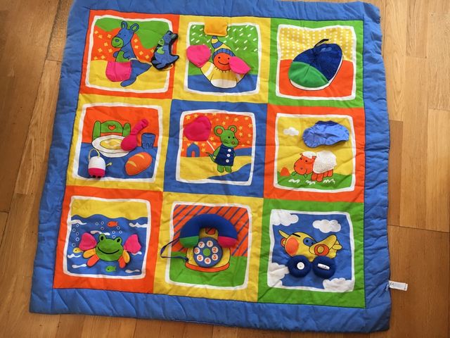 Manta de actividades para bebe 