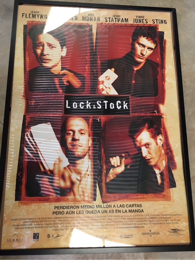 Cuadro "Lock and Stock"