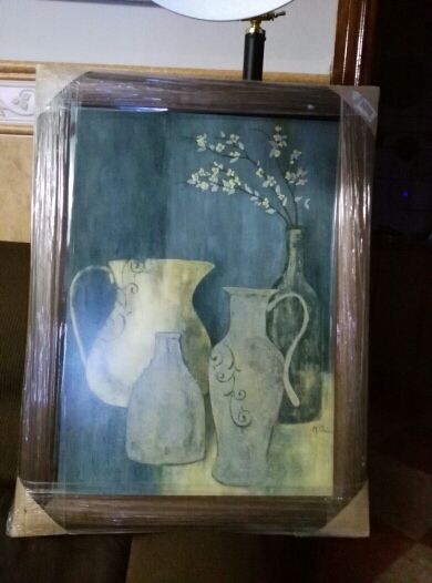 Cuadro con pintura sin estrenar