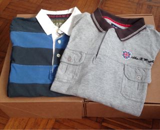 polos manga larga pull and bear