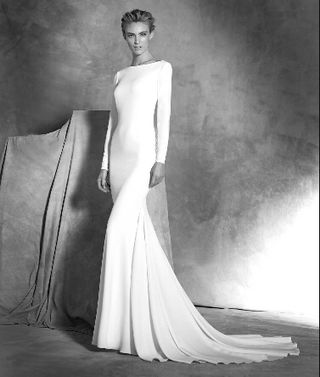 vestido de novia pronovias de segunda mano en sevilla en wallapop