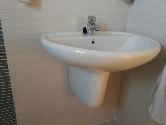 lavabo moderno sin pie