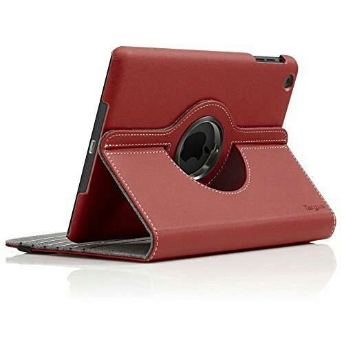 Funda Targus Versavu roja nueva para el iPad Mini.
