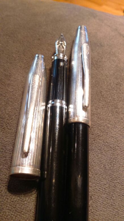 CROOS BOLIGRAFO PLATA DE LEY.