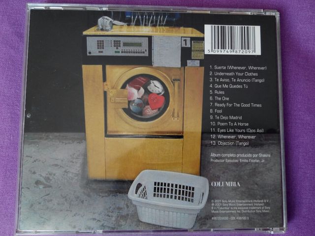 Disco ORIGINAL Shakira servicio de lavandería