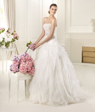 vestido de novia pronovias de segunda mano en gandía en wallapop