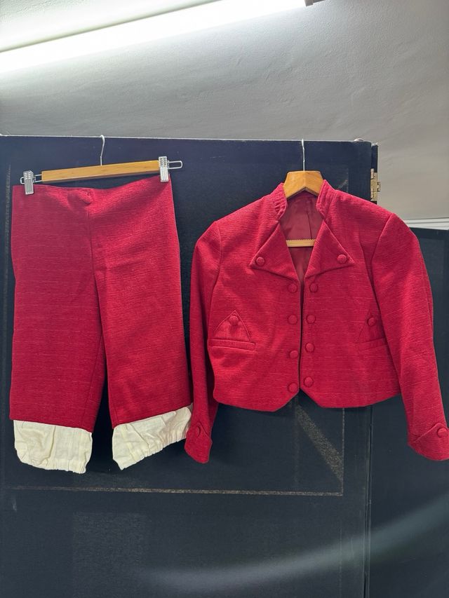 Traje de fallero + faja + calcetines