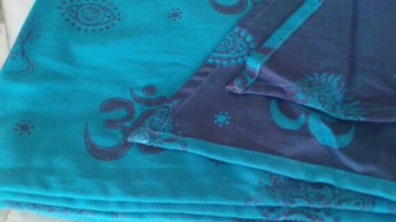 Fular Fidella Shiva Spirit Ciruela Plum Azul