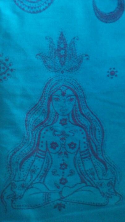 Fular Fidella Shiva Spirit Ciruela Plum Azul