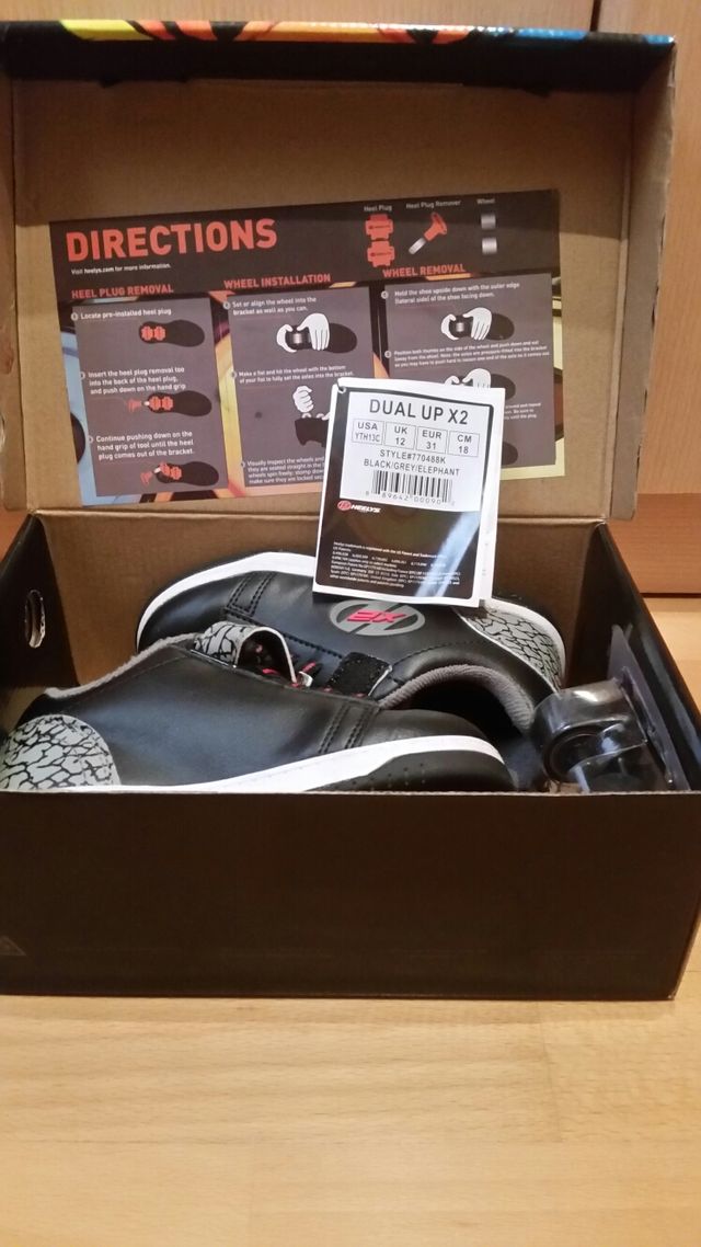 zapatillas con ruedas HEELYS X2