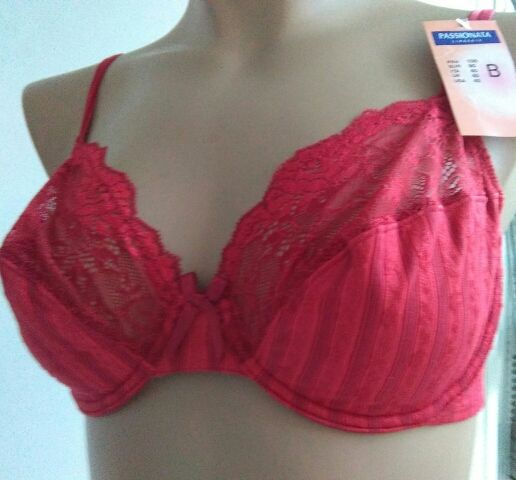 Sujetador talla 105 B rojo Passionata  100, 105