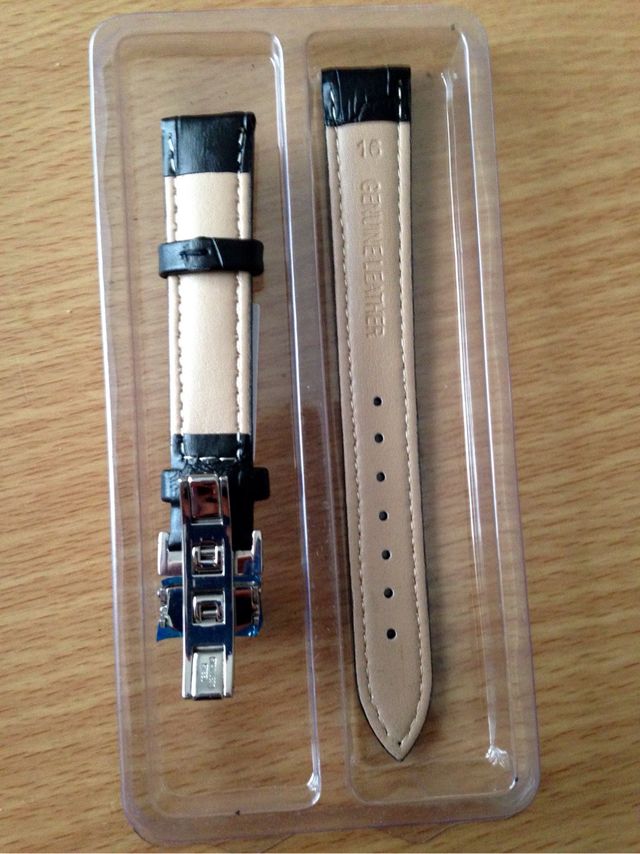 Correa Reloj Simil Piel 16 Mm